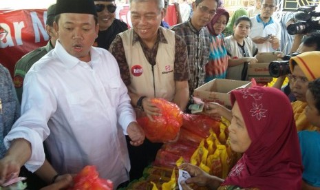 Kepala BNP2TKI, Nusron Wahid menggelar Safari Ramadhan ke-VIII di wilayah Cirebon, Jawa Barat, Sabtu (27/6)