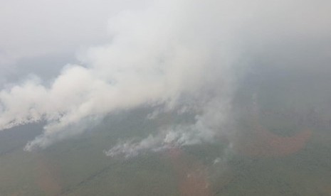 Kepala BNPB Doni Monardo melakukan kunjungan kerja di Kalimantan untuk memastikan penanganan karhutla berlangsung dengan baik. Dalam perjalanan dengan Helikopter dari Banjarmasin ke Palangkaraya  mendokumentasikan hutan dan lahan yang terbakar. 