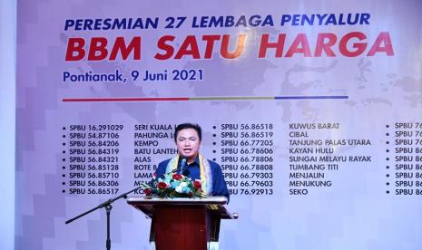 Kepala BPH Migas, M Fanshurullah Asa dalam sambutannya, menyampaikan bahwa penjangkauan wilayah 3T (Terluar, Terdepan dan Terpencil ) dengan BBM Satu Harga adalah upaya mewujudkan keadilan energi. Dengan kehadiran BBM Satu Harga diharapkan ekonomi bisa digerakkan di level daerah.