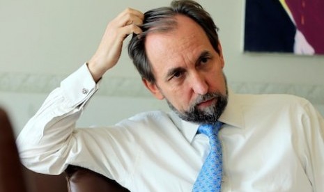 Kepala Dewan Hak Asasi Manusia (HAM) PBB, Zeid Ra'ad al-Hussein