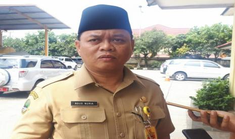 Kepala Dinas Pekerjaan Umum dan Tata Ruang (PUTR) Kabupaten Bandung Agus Nuria. 