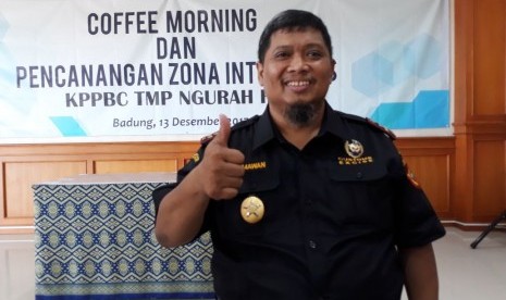 Kepala Kantor Pengawasan dan Pelayanan Bea Cukai (KPPBC) Ngurah Rai, Himawan Indarjono.