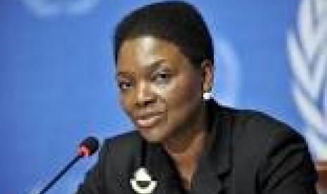 Kepala Kemanusiaan Perserikatan Bangsa Bangsa (PBB) Valerie Amos 