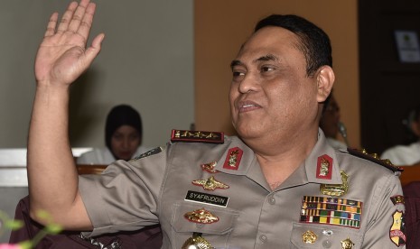 Wakil Kepala Polri Komisaris Jenderal Pol Syafruddin. 