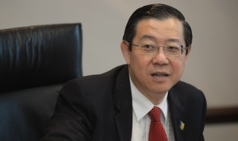 Kepala Menteri Penang sekaligus pemimpin oposisi Malaysia Lim Guan Eng.