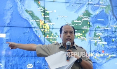 Kepala Pusat Data, Informasi dan Humas Badan Nasional Penanggulangan Bencana (BNPB) Sutopo Purwo Nugroho