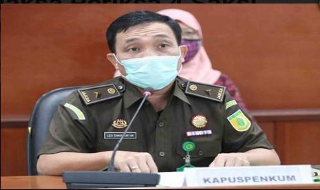 Kepala Pusat Penerangan Hukum Kejagung Leonard Eben Ezer Simanjuntak.