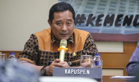 Kepala Pusat Penerangan ( Kapuspen) Kemendagri Bahtiar