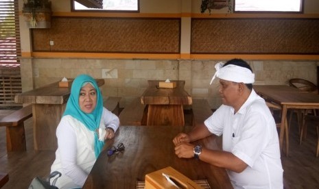 Kepala Pusat Penyuluh Pertanian BPPSDMP Kementerian Pertanian Siti Munifah (kiri)