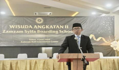 Kepala Sekolah Zamzam Syifa Boarding School, Ustadz Suryono S.Pd