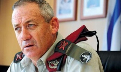 Kepala Staf Militer Israel, Letnan Jenderal, Benny Gantz.