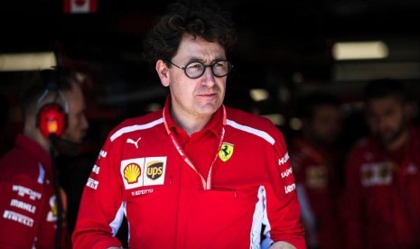 Kepala tim Ferrari, Mattia Binotto.