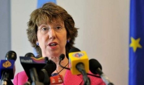 Kepala urusan luar negeri Uni Eropa, Catherine Ashton