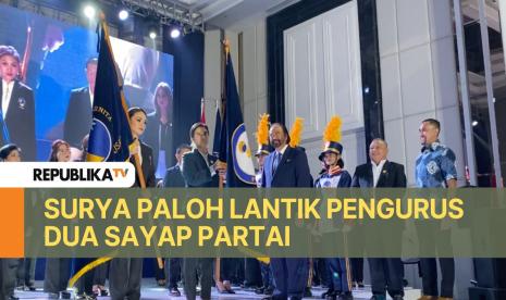 Kepengurusan baru DPP Garda Wanita (Garnita) Malahayati Partai NasDem dan Profesi Kesehatan (Prokes) NasDem dilantik oleh Ketua Umum Partai NasDem Surya Paloh pada Rabu (21/8/2024). 