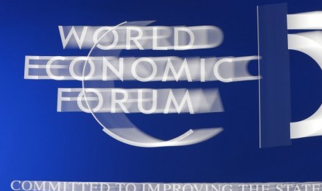 Forum Ekonomi Dunia, di Davos, Swiss. 