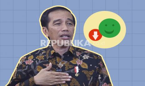 Kepuasan Publik Terhadap Kinerja Jokowi Turun