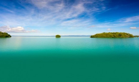 Kepulauan Widi di Halmahera Selatan disebut-sebut sebagai Maldives-nya Indonesia.