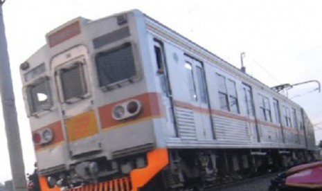 kereta api (ilustasi).