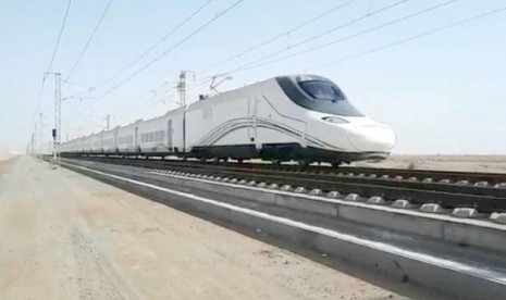 Kereta Cepat Haramain Kembali Beroperasi