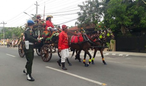 Kereta Kencana Kahiyang Tiba di Kediaman