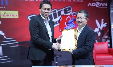 Kerja sama Advan dan RCTI untuk program The Voice Indonesia