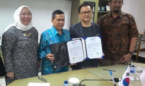 Kesepakatan kerja sama antara Politeknik Negeri Jakarta dengan Korean Society for Rehabilitation of Person with Disabilities 