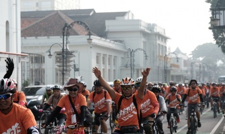 Keseruan di Color Fun Bike HARRIS Day 2019