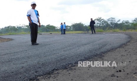 Pembangunan sirkuit balap motor (ilustrasi)