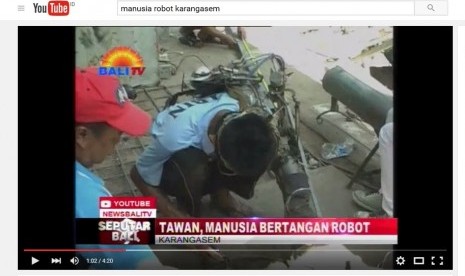 Ketenaran manusia berlengan robot I Wayan Sumardana membuatnya meraih popularitas dari media dalam dan luar negeri.