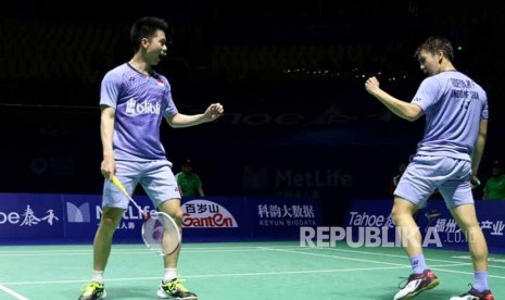 Kevin Sanjaya Sukamuljo/Marcus Fernaldi Gideon.