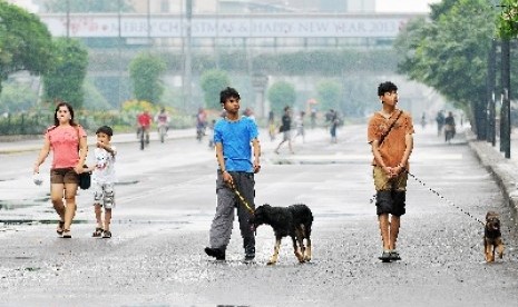 Mufti Agung Mesir Ingatkan Soal Perlakukan Muslim ke Anjing. Foto ilustrasi: Ketika memutuskan memeliharaan anjing, pemilik harus memperhatikan sejumlah hal termasuk cara menjalin kedekatan dengan peliharaannya.