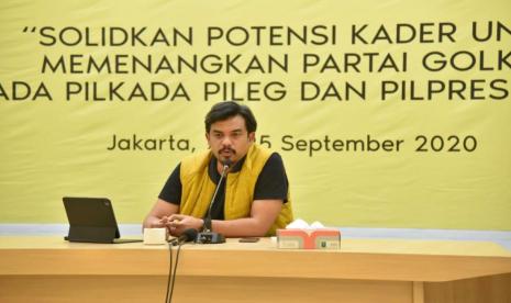 Ketua Badan Pemenangan Pemilu (Bappilu) DPP Partai Golkar, Maman Abdurahman.