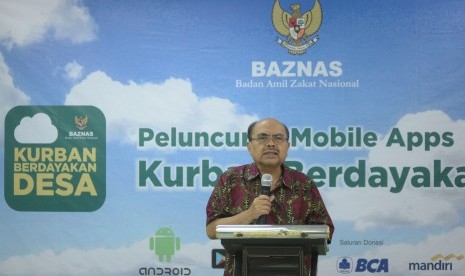 Ketua BAZNAS Bambang Sudibyo