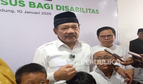  Dana zakat diusulkan bantu program makan bergizi gratis. Foto:  Ketua Baznas Prof Noor Achmad