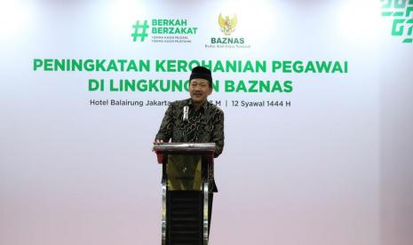 Ketua BAZNAS RI Prof KH Noor Achmad.