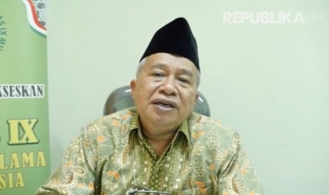 Ketua Bidang Hubungan Luar Negeri Majelis Ulama Indonesia (MUI), KH Muhyiddin Junaidi 