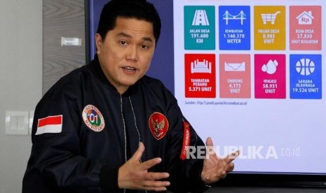 Ketua BPN 01, Erick Thohir