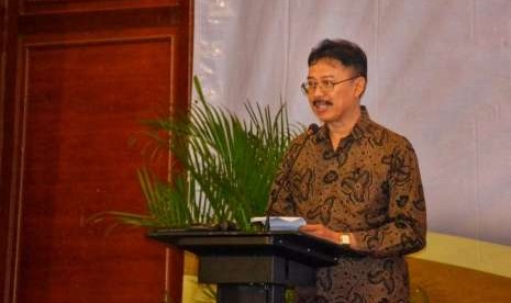 Ketua Delegasi RI yang juga Sekretaris Jenderal Kementerian Pertanian Syukur Iwantoro menghadiri sidang Executive Board IFAD ke-124 di Roma, Italia