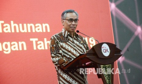 Ketua Dewan Komisioner (DK) Otoritas Jasa Keuangan (OJK) Wimboh Santoso 