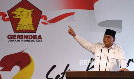 Ketua Umum Partai Gerindra Prabowo Subianto 