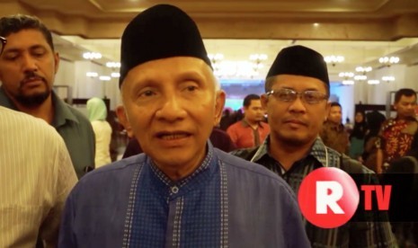 Ketua Dewan Penasehat Partai Amanat Nasional (PAN), Amien Rais 