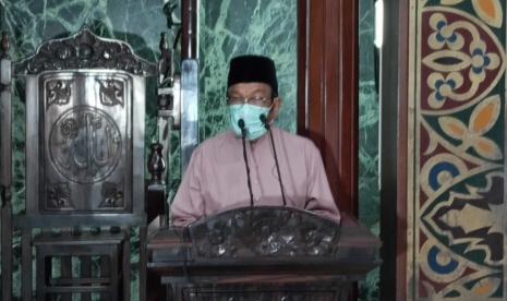 Ketua Dewan Pengurus Masjid Agung Sunda Kelapa (MASK), H M Aksa Mahmud.