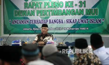 Ketua Dewan Pertimbangan Majelis Ulama Indonesia Din Syamsuddin