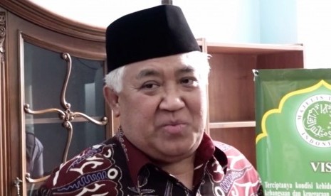 Ketua Dewan Pertimbangan Majelis Ulama Indonesia (Wantim MUI), Din Syamsudin