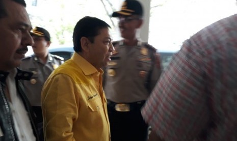 Ketua DPP Partai Golkar Setya Novanto kembali memimpin Rapat Pleno Partai Golkar setelah sembuh dari sakit, Rabu (11/10)