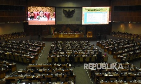 Rapat Paripurna DPR RI. DPR akan menggelar rapat paripurna DPR RI ke-8 masa Persidangan II tahun sidang 2019-2020, Rabu (22/1) siang nanti. 