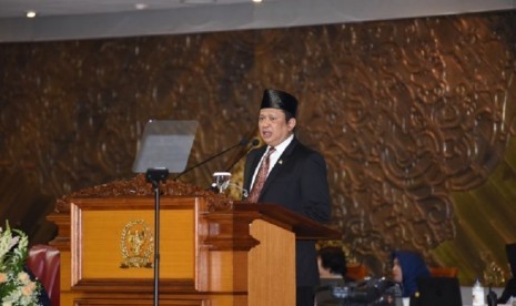 Ketua DPR RI Bambang Soesatyo melaporkan kinerja DPR pada Masa Persidangan IV Tahun Sidang 2017-2018