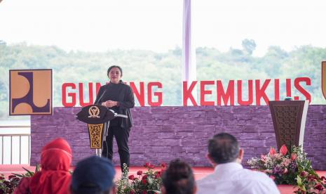 Ketua DPR RI Puan Maharani meresmikan penataan Kawasan Gunung Kemukus yang terletak di Desa Pendem, Kecamatan Sumberlawang, Kabupaten Sragen, Jawa Tengah.