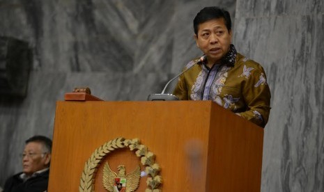 Ketua DPR Setya Novanto.