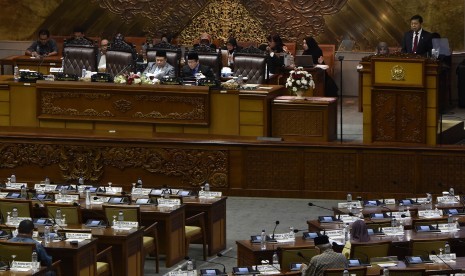 Sidang paripurna DPR RI di Kompleks Parlemen Senayan Jakarta (ilustrasi) 